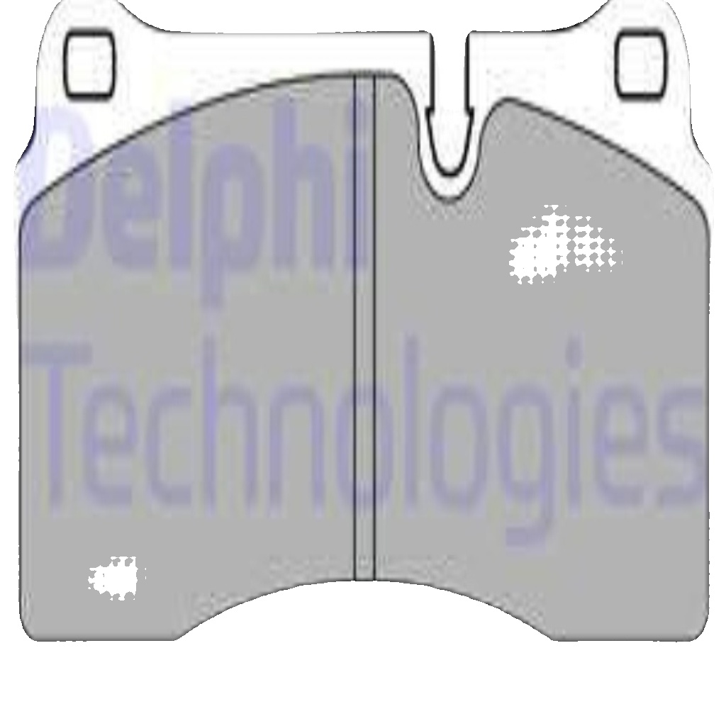 ✅Fits DELPHI LOCKHEED HAMULCE LP2448 BRAKE PAD AXLE SET Audi  ⭐UK Seller⭐