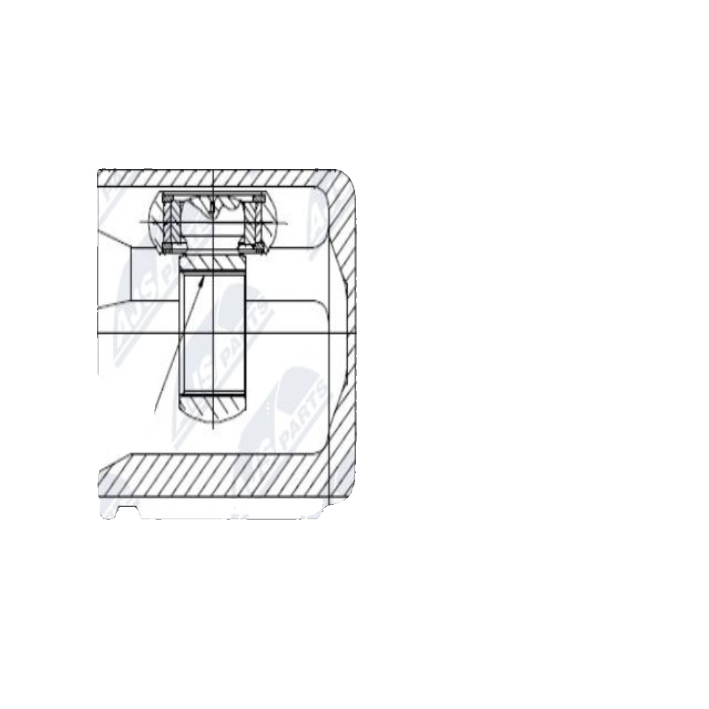 Inner Cv Joint For Nissan Navara D40 05- Pathfinder R51 05- - Image 5