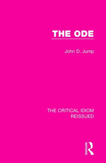 Jump - Ode - paperback or softback - X555z