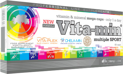 OLIMP VITA-MIN MULTIPLE SPORT 60 CAPS HIGH DOSE VITAMINS AND MINERALS COMPLEX
