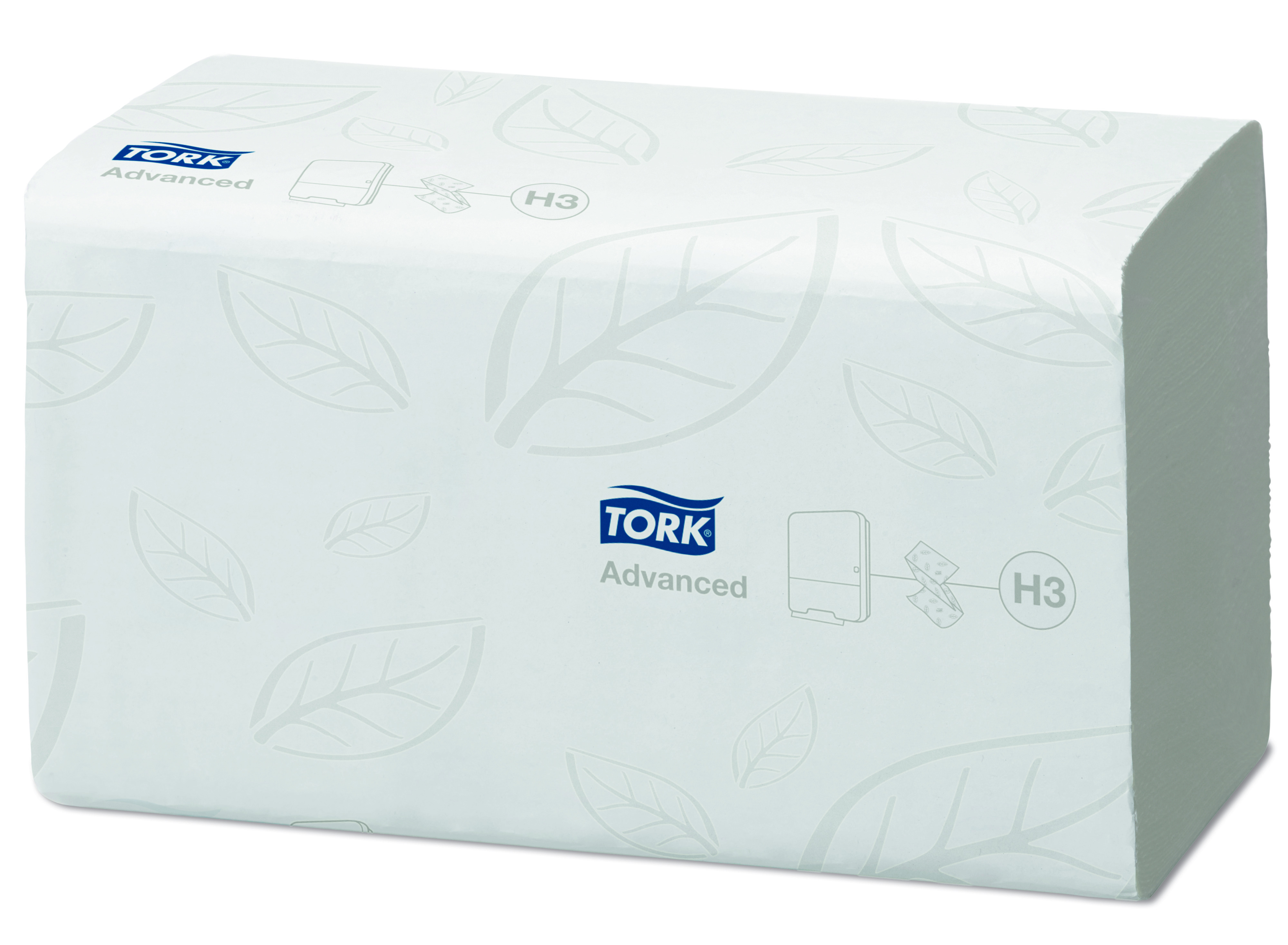 Tork Advanced Zig-Zag Hand Towel - White - H3 System