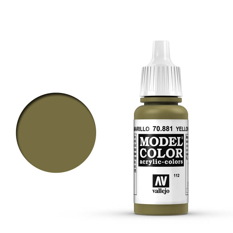 Vallejo Model Color 17ml Arylic Paint - Yellow Green Fs 34259 - Image 7