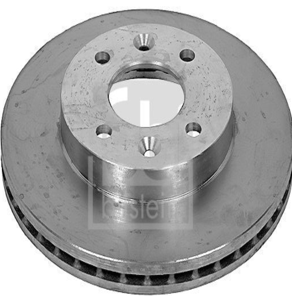 FEBI 09072 BRAKE DISC Front (BOX OF 2)