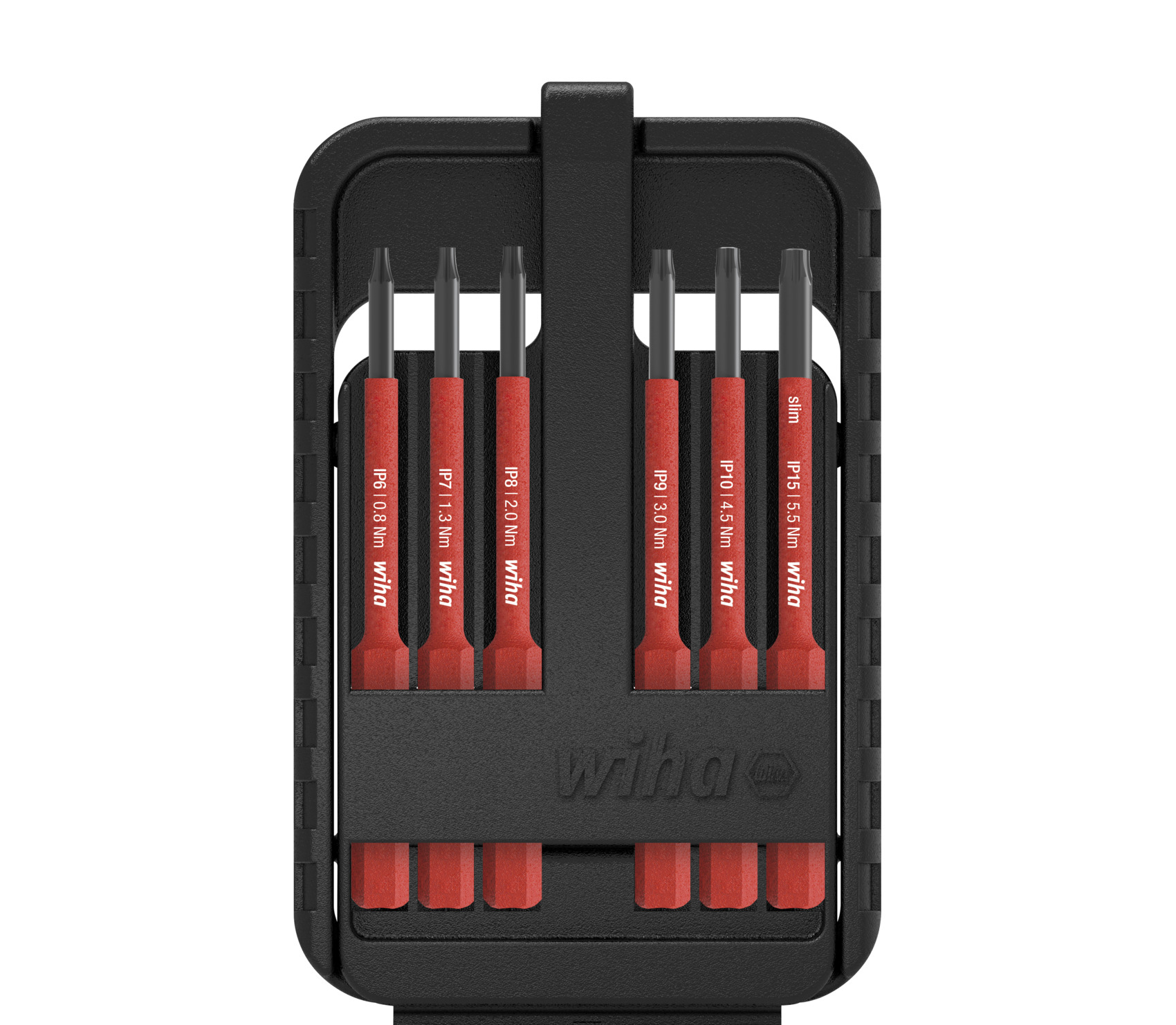 Wiha 43155 SlimBits Torx Plus Screwdriver Box 6IP To 15IP 6pcs VDE Electrician