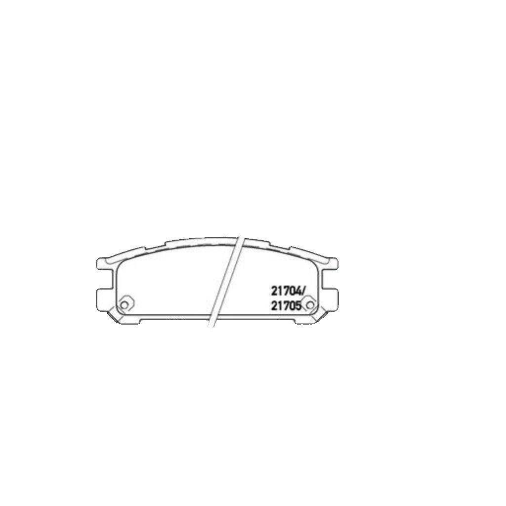 Fits BREMBO P 78 005 HAM PADS. REAR SUBARU IMPREZA 93-98 REAR  ⭐UK Stock⭐