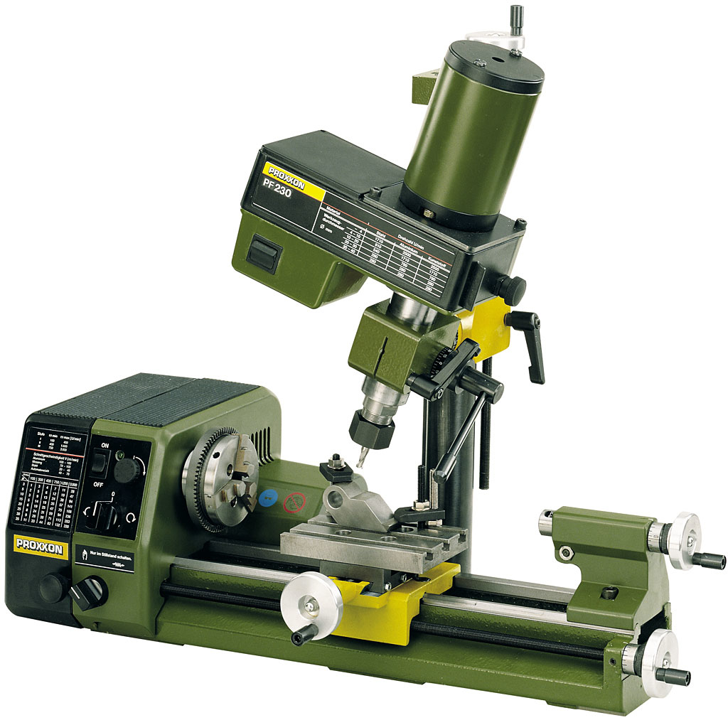 Proxxon Grün Drehbank, Bohr- Und Fräseinrichtung Pf 230 - Image 2
