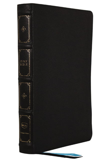 NKJV, Large Print Thinline Reference Bible, Blue Letter, Macl... - 9780785297765