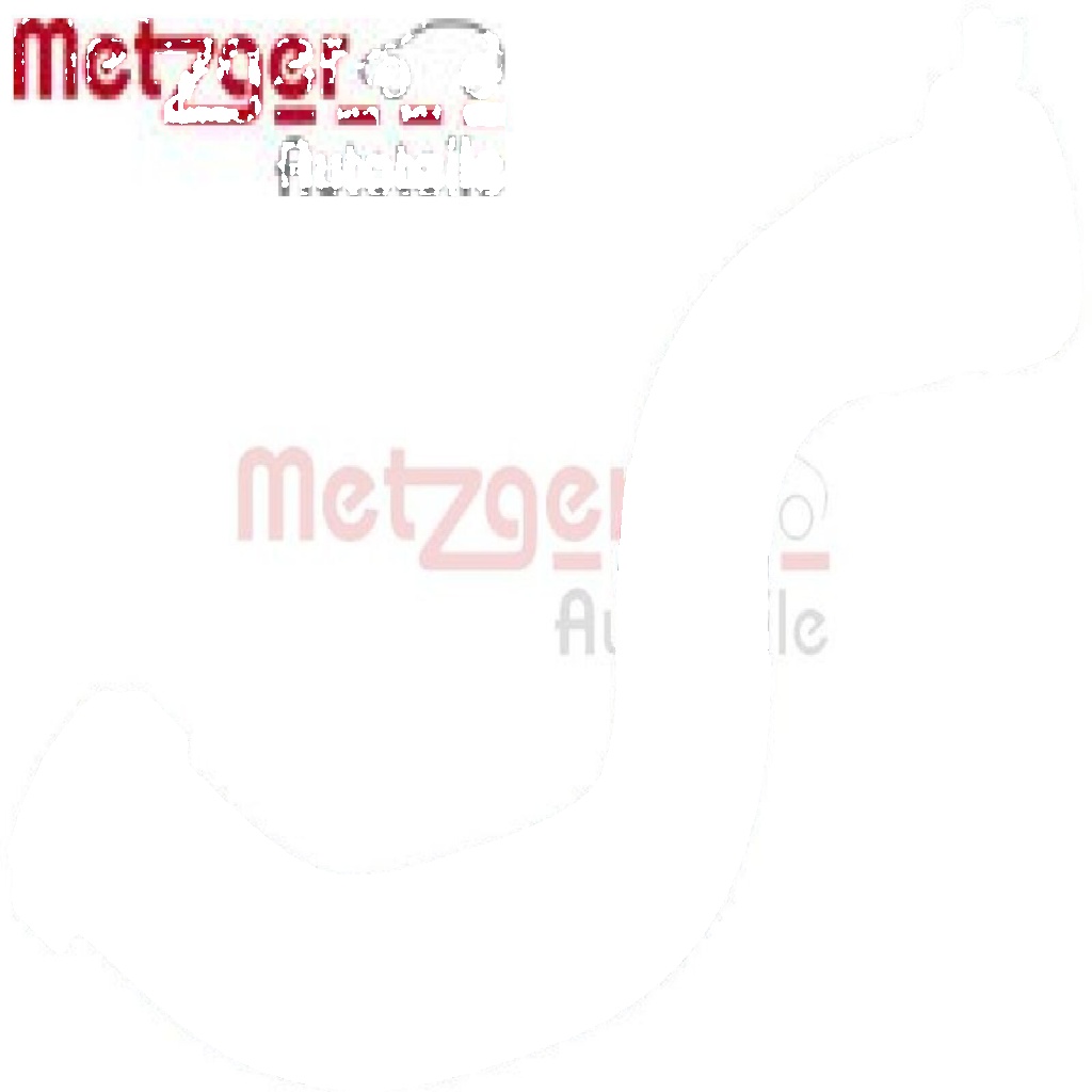 Upper Right METZGER 2421671 Radiator Hose for DACIA,RENAULT