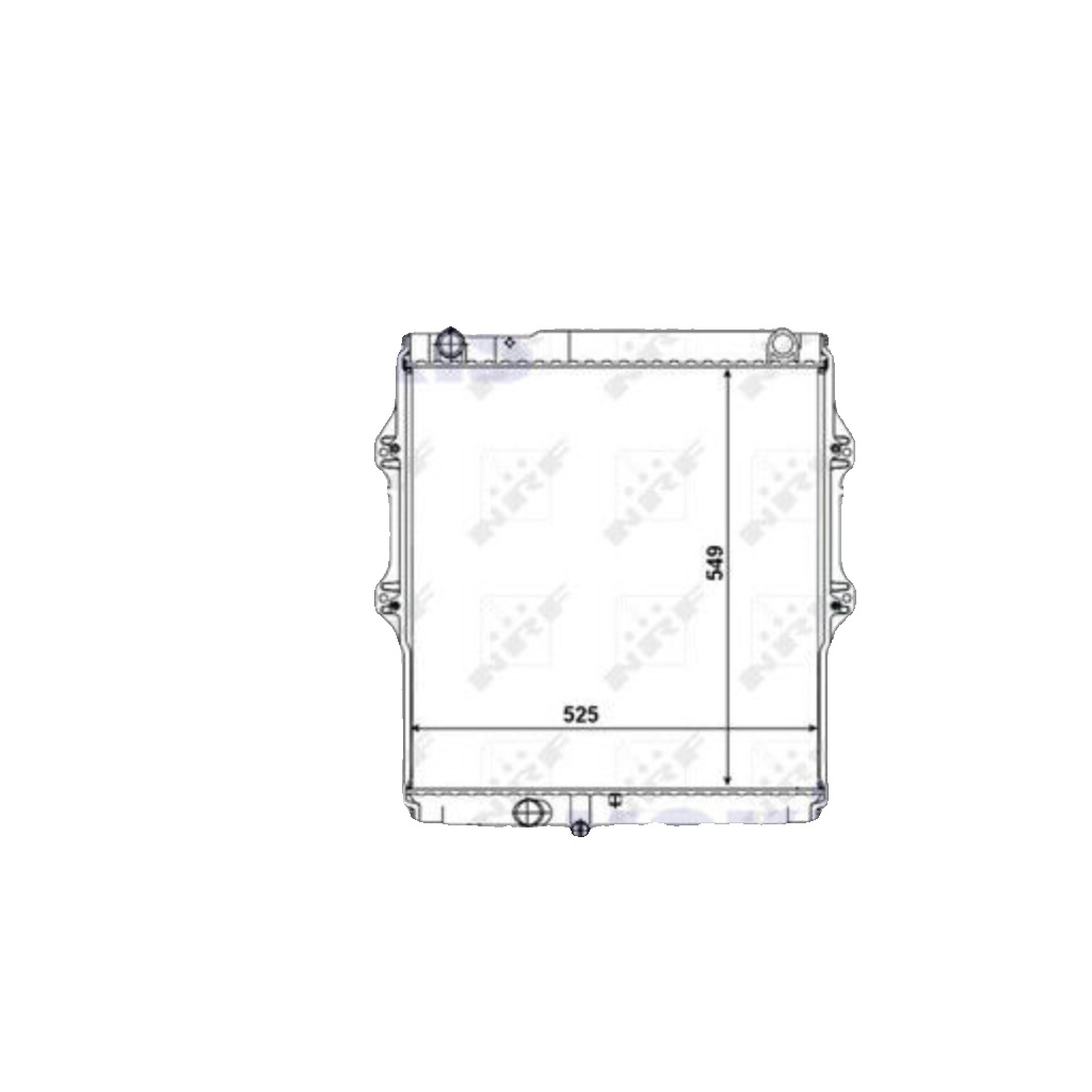 NRF 56152 Radiator, engine cooling for TOYOTA