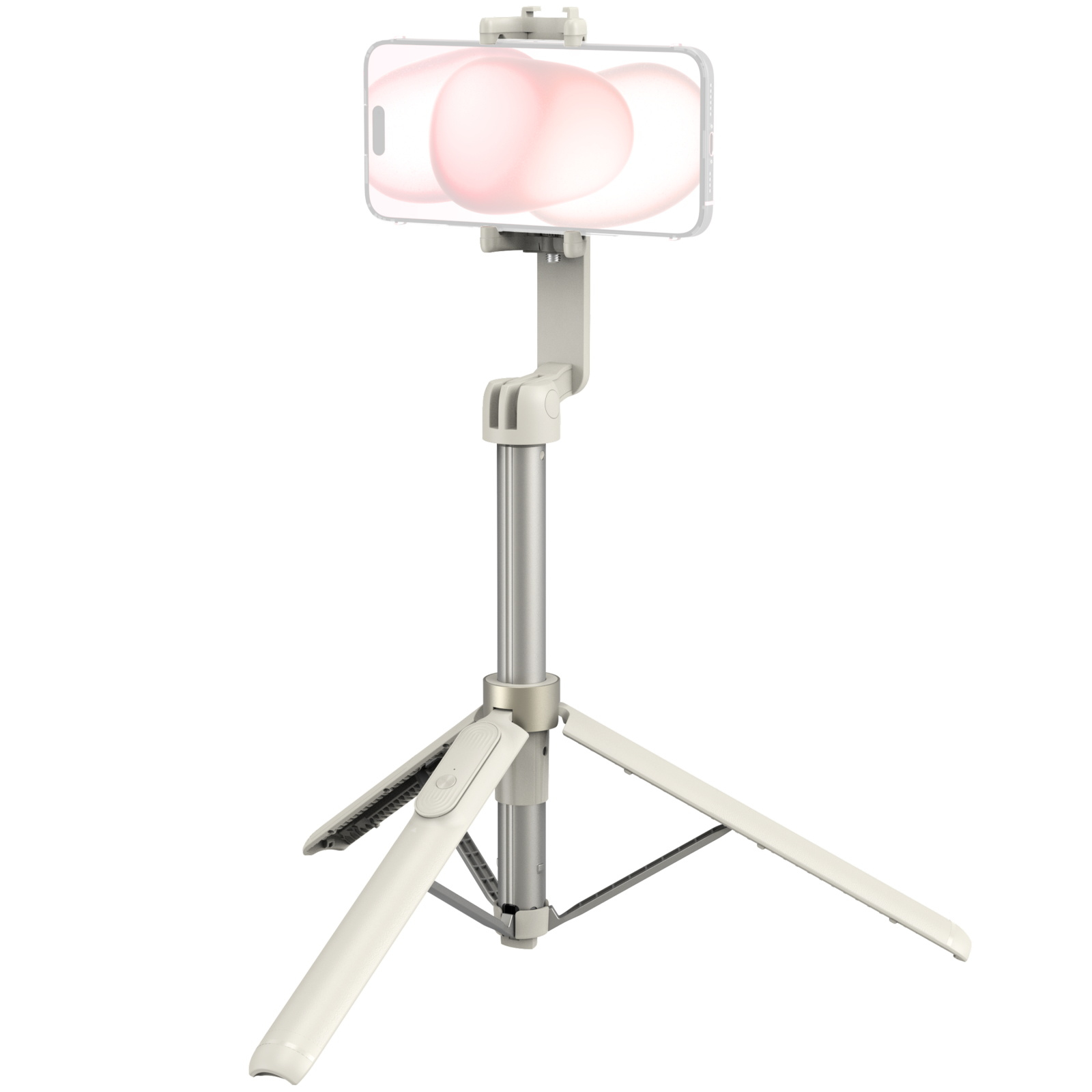 SmallRig Phone Tripod Stand w Remote, 51"" Selfie Stick for Video Recording 4730