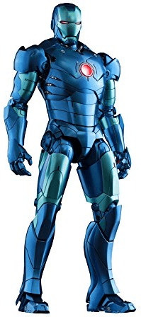 IRON MAN Mark III Stealth Mode 1/6 Action Figure 12"" Diecast Exclusive Hot Toys