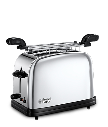 Russell Hobbs Schwarz 23310-57 2-Scheiben-Toaster -Silber - Image 3