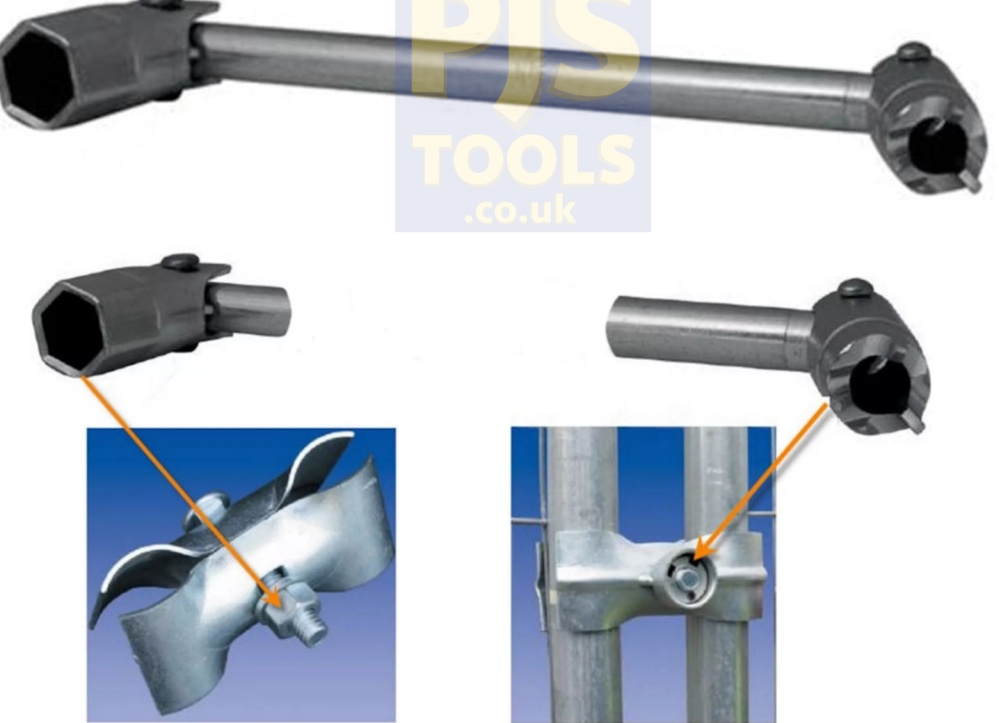 Priory PRI31201TAG anti tamper double ended security fencing spanner