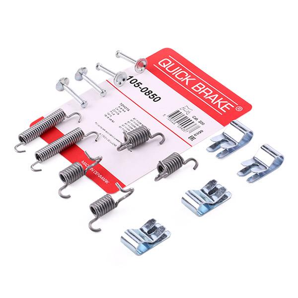 ACCESSORY KIT PARKING BRAKE SHOES 105-0850 FOR TOYOTA COROLLA/ALTIS/FIELDER 1.8L