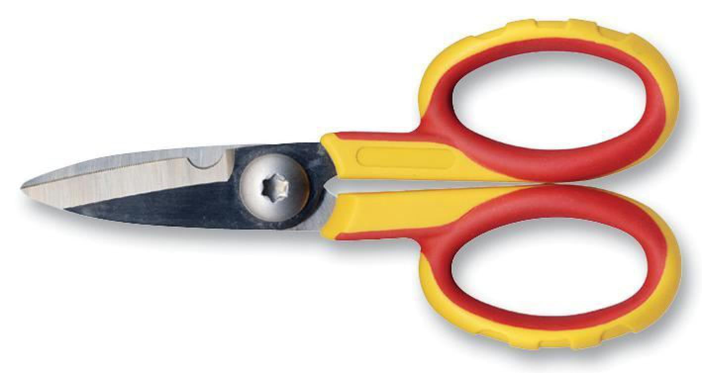CK Tools 492001 Stainless Electricians Scissors Cable Shears and Pouch