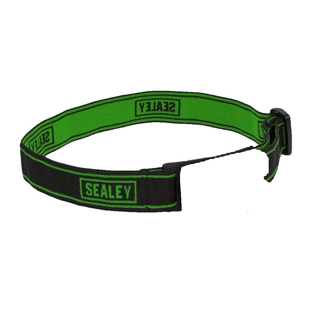 Sealey LED360HTG Rechargeable Head Torch with Auto-Sensor 2W COB LED - Green