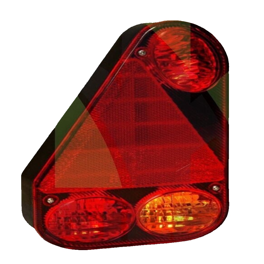 Aspock Earpoint 3 Left Hand Combination Light, Fits Ifor Williams Trailers, P6