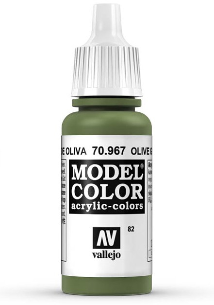 Vallejo Model Color 17ml - Olive Green - 70.967 - Image 5