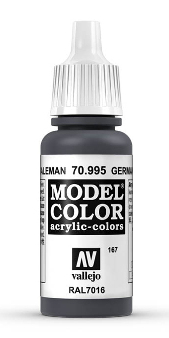 Vallejo 995 Model Colour German Grey 18ml Paint Dropper Bottle - Image 6