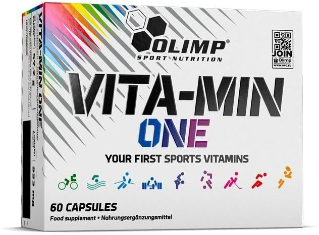 OLIMP VITA-MIN ONE multiple sport vitamin mineral complex ginseng vit zinc iron