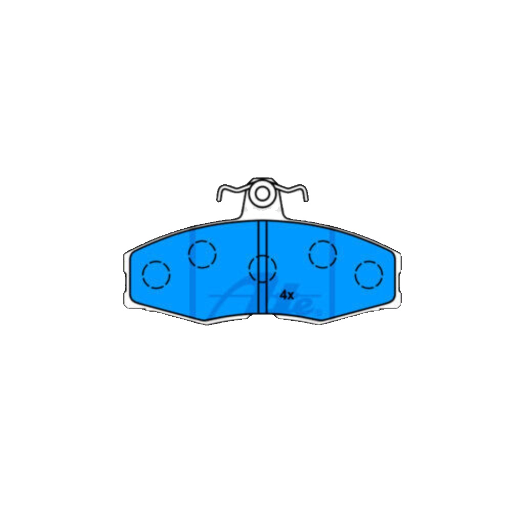 Front ATE 13.0460-2964.2 Brake Pad Set, disc brake for SKODA,VW
