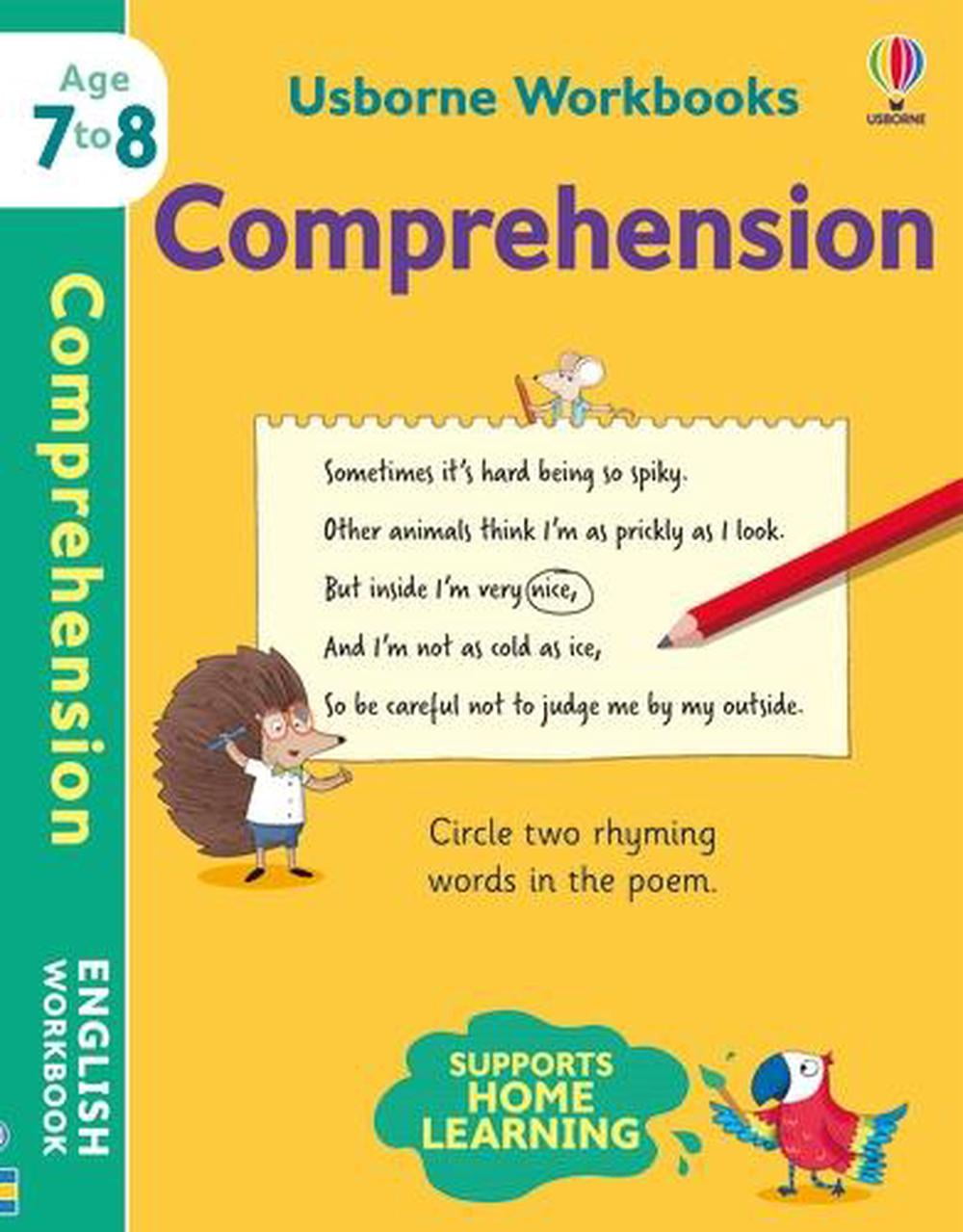 Usborne Workbooks Comprehension 7-8 by Elisa Paganelli 9781801313483 NEW - Image 3