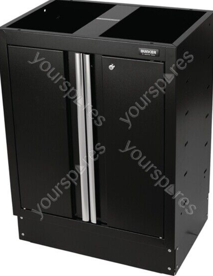Draper 30350 BUNKER Modular Floor Cabinet 2 Door 680mm