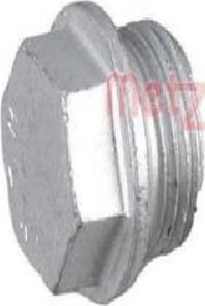 Original METZGER Drain Plug Oil Pan 8030090 for Renault
