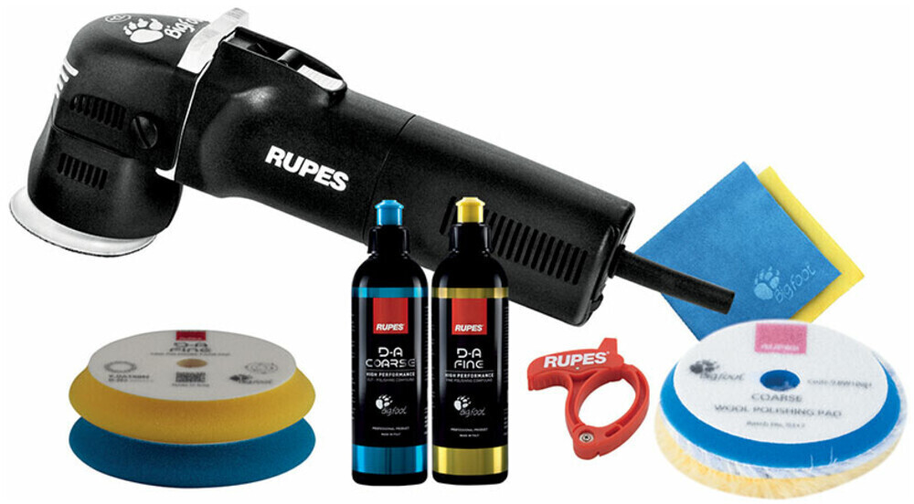 RUPES BigFoot LHR75E Mini 75mm Orbital Electric Polisher Polishing Basic BAS KIT