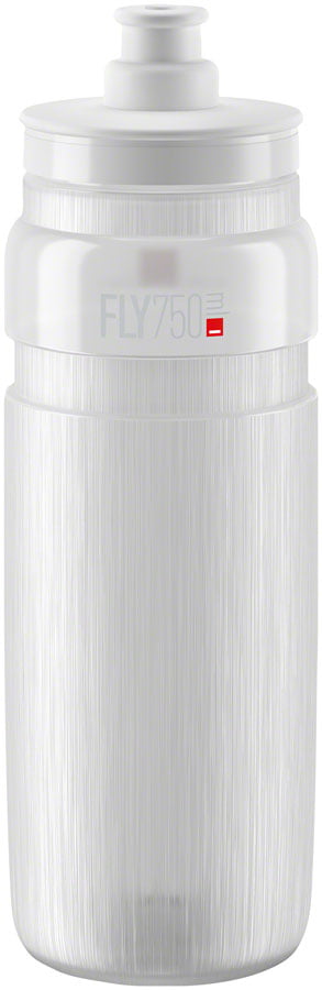 Elite Fly Water Bottle - 750ml, Clear (Ultra Lightweight, Race Use, Cycling)