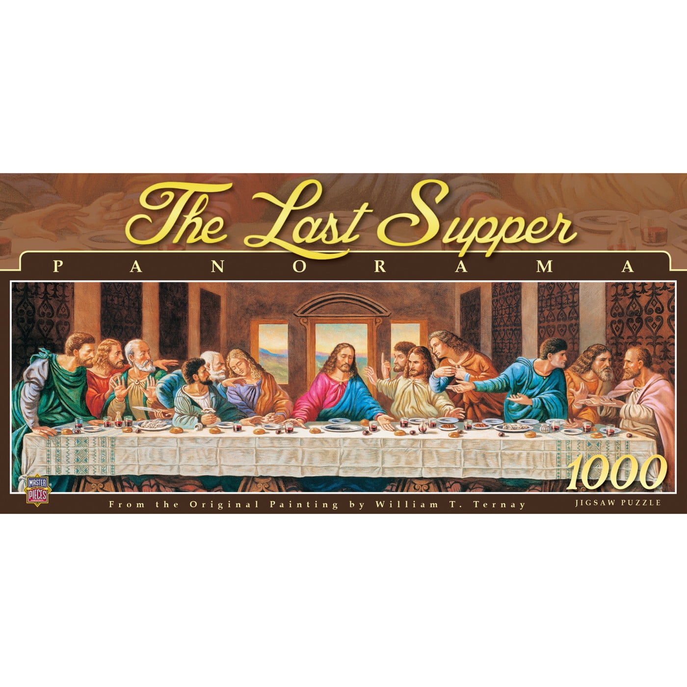 The Last Supper Panorama 1000pc Bible stories Masterpieces Jigsaw Puzzle 72079