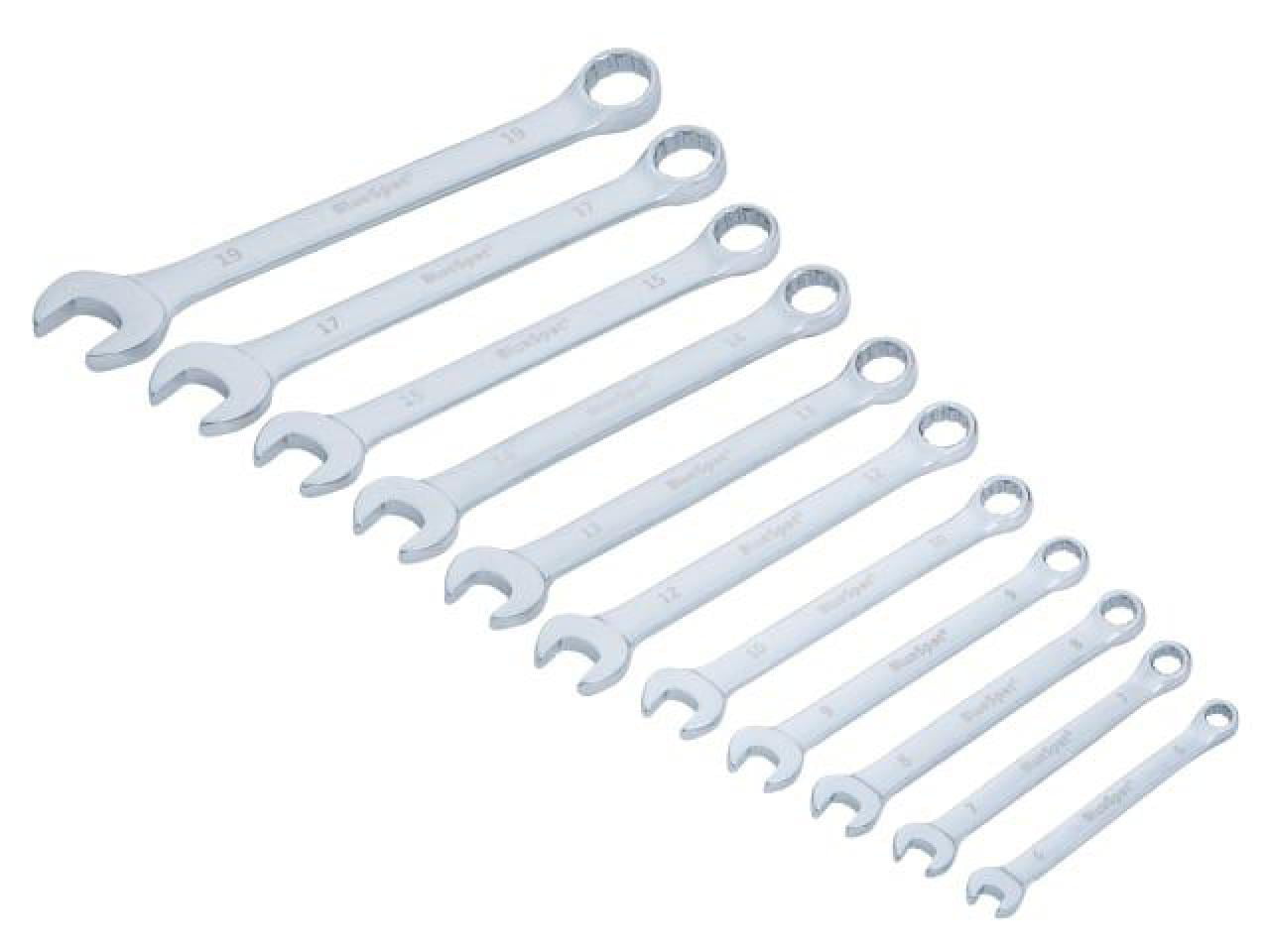 Bluespot Combination Spanner Set Metric Wrench 6-19mm 11 Piece 04111