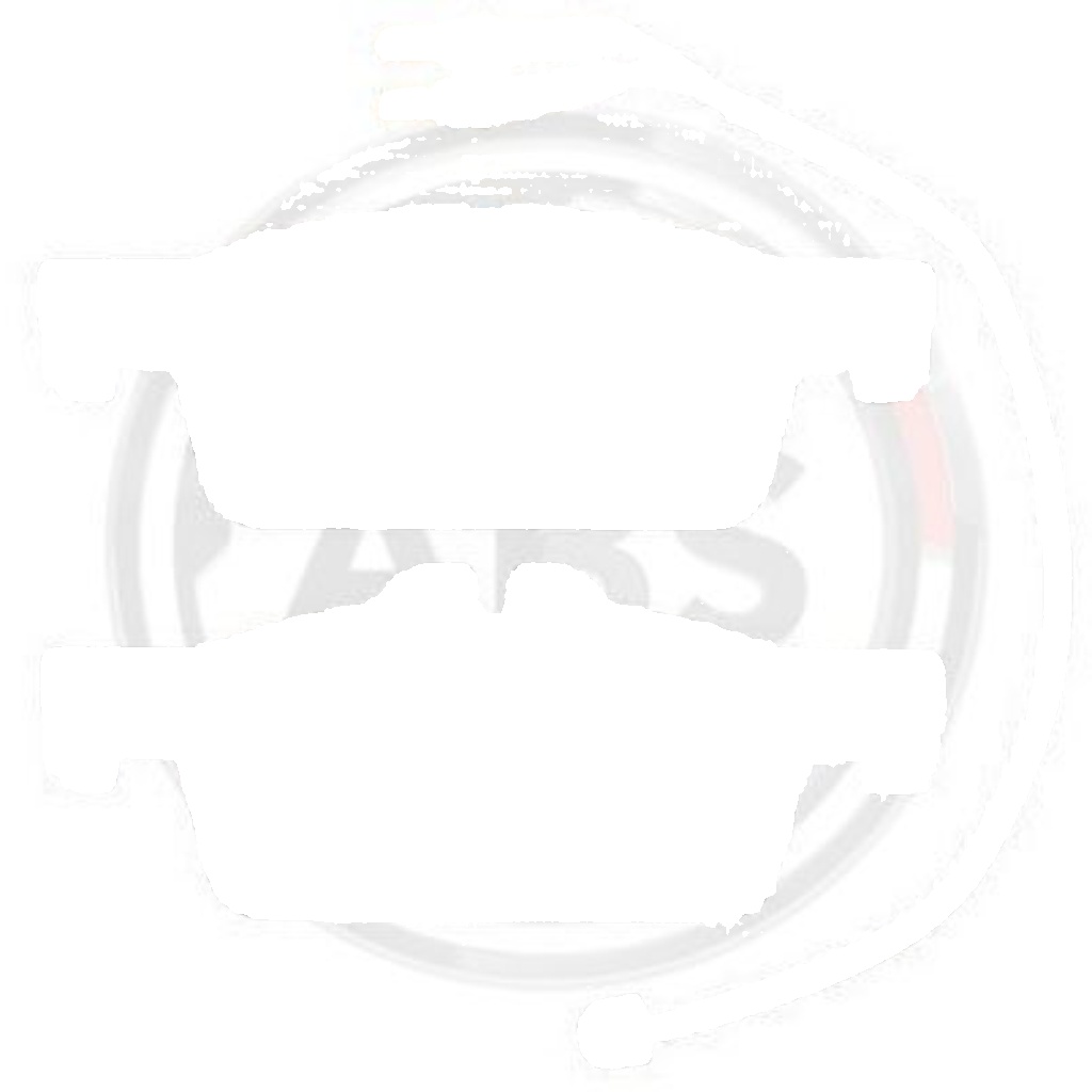 37888 A.B.S. Brake Pad Set, disc brake for PEUGEOT