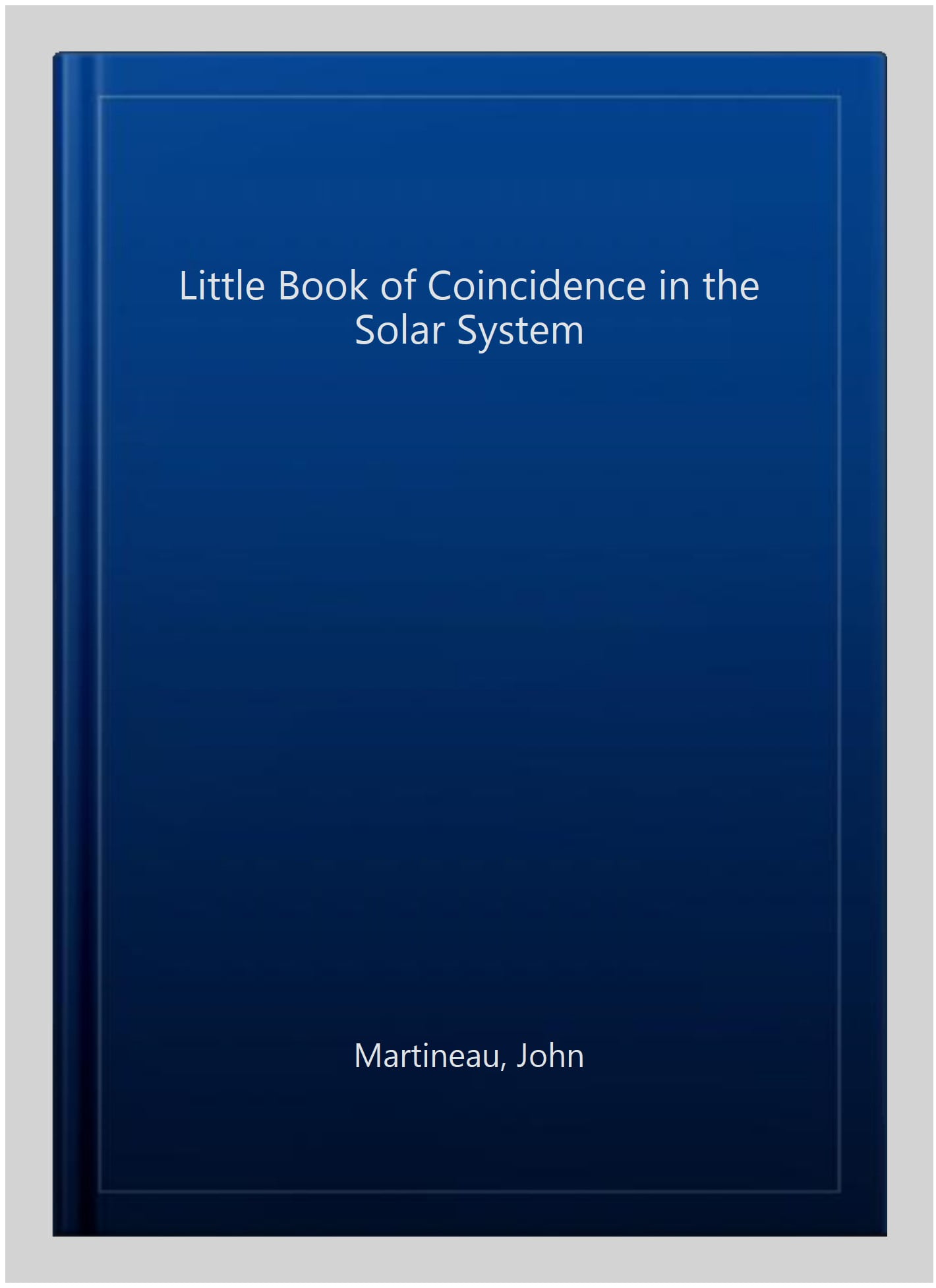A Little Book of Coincidence in the Solar System