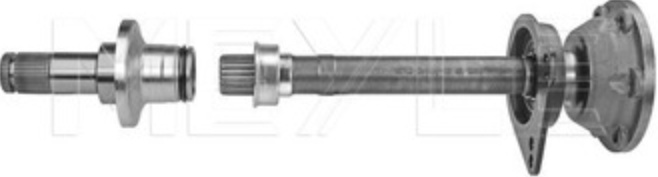 Front MEYLE GERMANY 100 498 0249/S Stub Shaft, differential for VW
