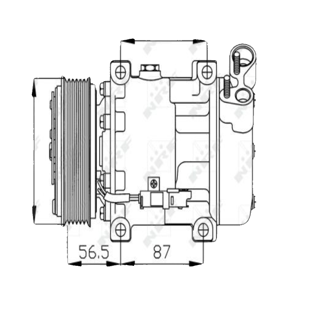 NRF 32270 Compressor, air conditioning for ABARTH,ALFA ROMEO,CITROËN,FIAT,LANCIA - Image 21
