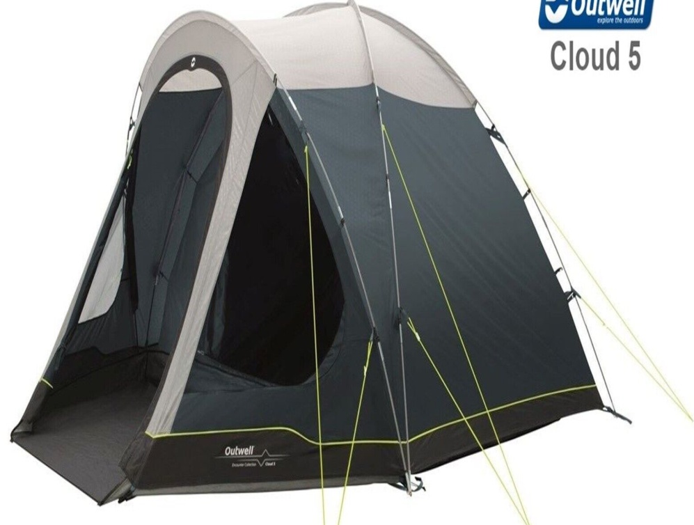 Outwell Cloud 5 Tent - 5 Person Camping Hiking 2025 Model