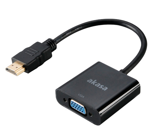 Akasa AK-CBHD15-20BK HDMI to VGA Converter