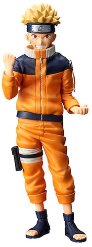 NARUTO - Grandista Nero Shinobi Relations Uzumaki Naruto DX Pvc Figure Banpresto