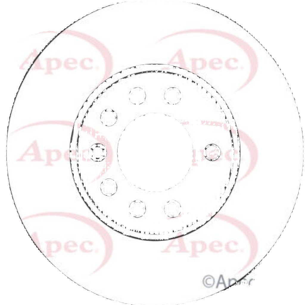 APEC DSK940 Brake Disc Front Vented Braking System Fits Opel Saab Vauxhall
