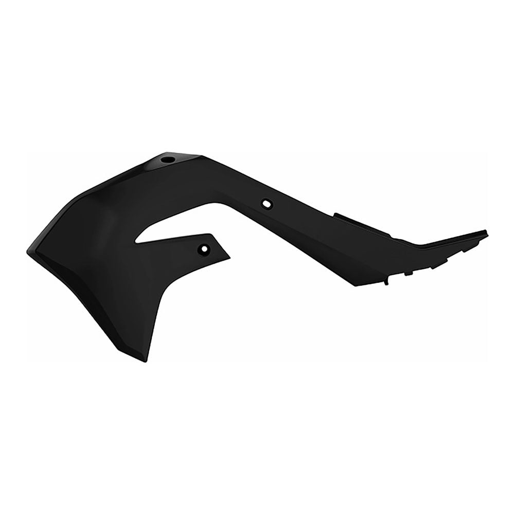 Free Shipping Radiator Shrouds Polisport KX 450 19 Black For Motorcycle Parts