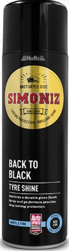 Simoniz Back to Black New Look Tyre Shine 500ml Gloss Finish Tyreshine SAPP0074A