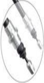 Handbrake cable Disc Brake K17261 A.B.S. for FORD KUGA II KUGA II VAN