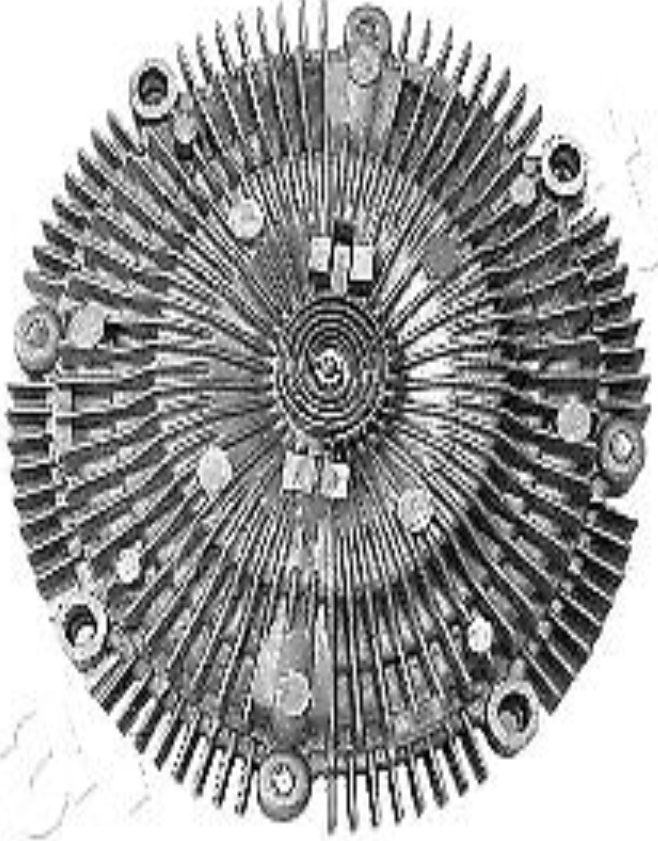 VC-102 JAPANPARTS Clutch, radiator fan for NISSAN
