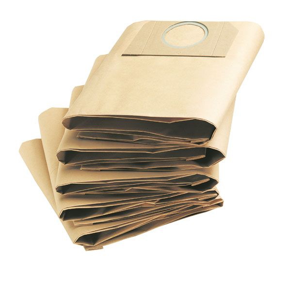 Karcher 6.959-130.0 Pack Of Dust Extractor Dust Bag For Model WD 3 P & SE 4001