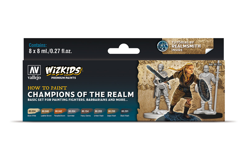VAL80250 - AV Vallejo Wizkids Set - Champions of the Realm