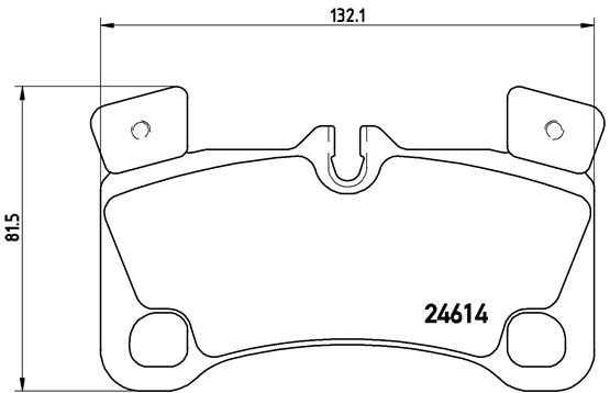 ✅Fits BREMBO P 85 103 Brake Pad Set, Disc Brake ⭐UK Seller⭐ - Image 4