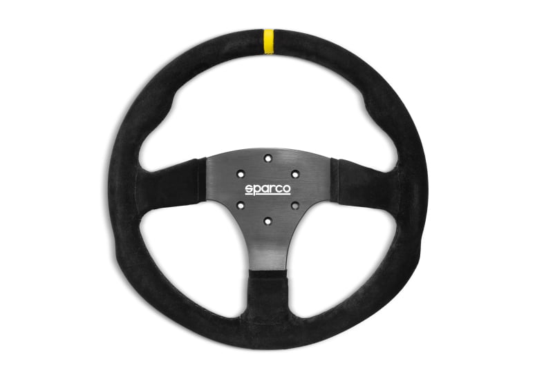 Sparco 350 Race Rally Motorsport Steering Wheel 350mm Diameter / Flat Dish Suede