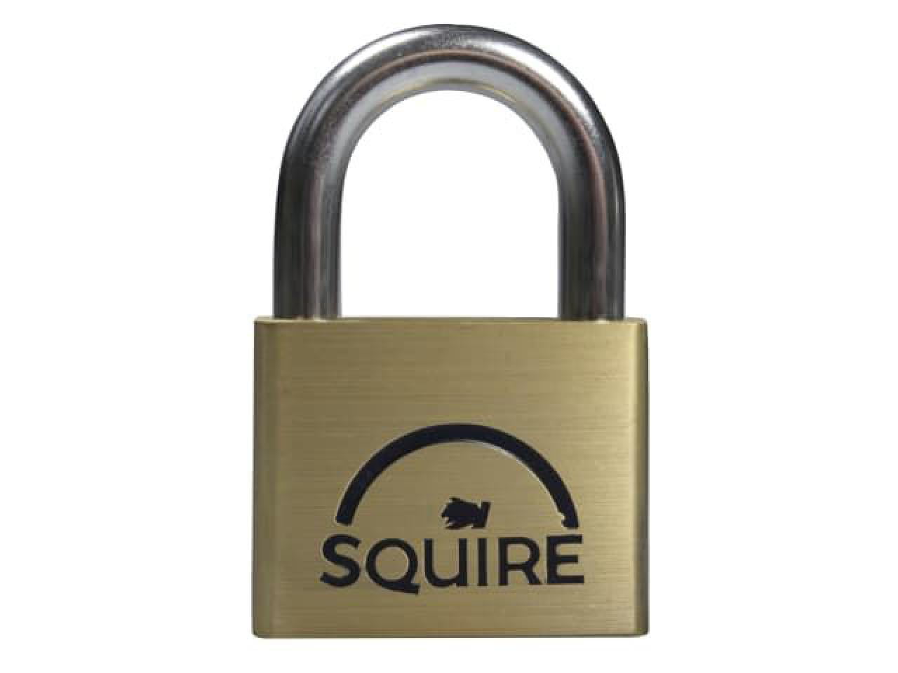 Squire Lion Brass Padlock 5-Pin 50mm