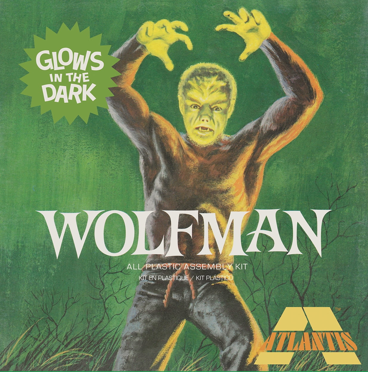 Atlantis 560450 - 1/8 Lon Chaney Jr., The Wolfman, Limited Edition - New